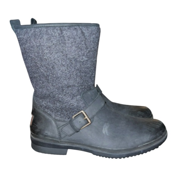 UGG “Anali” Waterproof Leather & Wool Boots – Size 9 - Picture 2 of 8